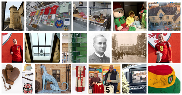 collage of photos from news posts throughout 2025