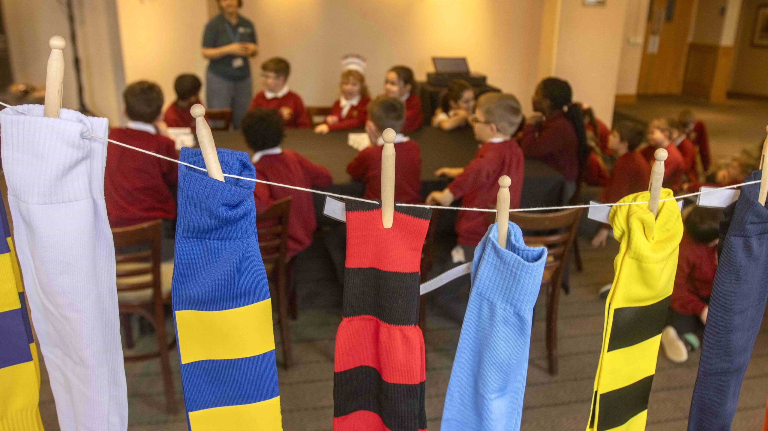 football socks at the school session